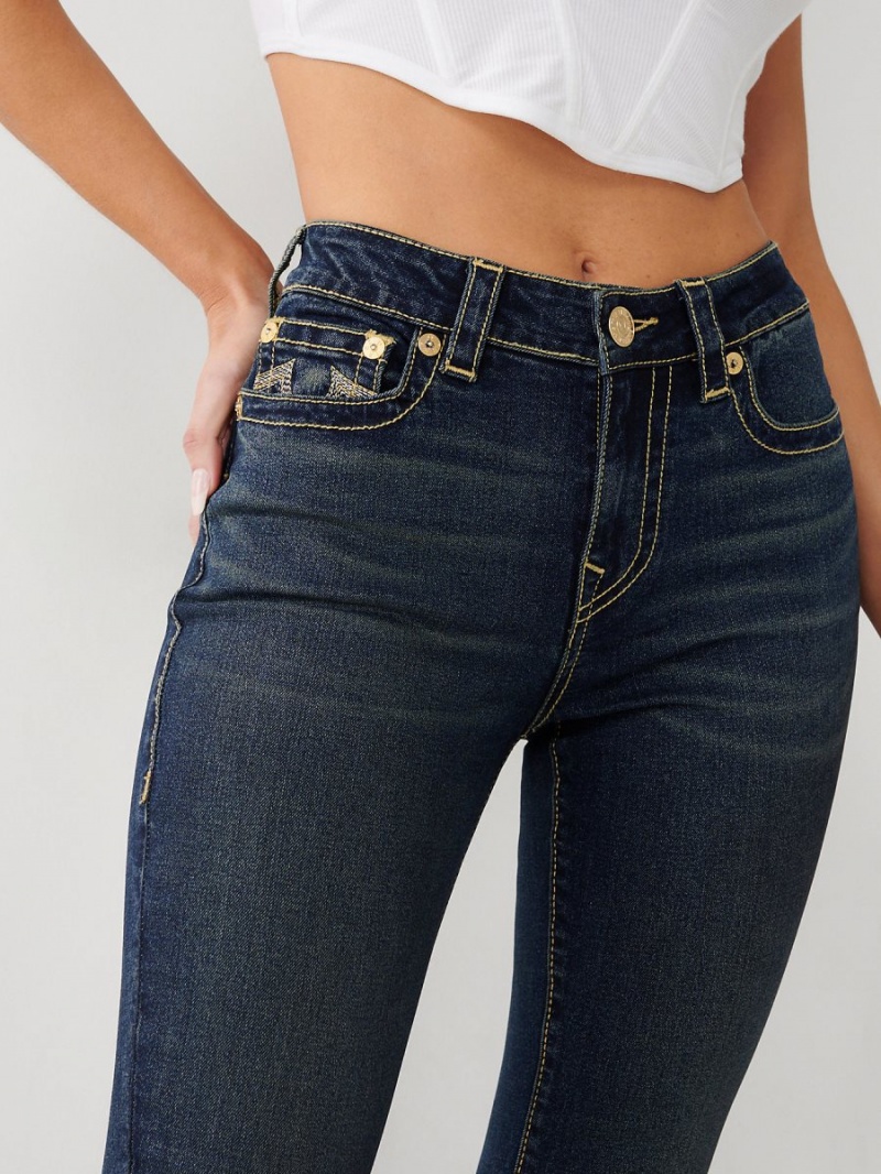 Jeans Skinny True Religion Jennie Mid Rise Curvy Aizome | 70DXNJYFE