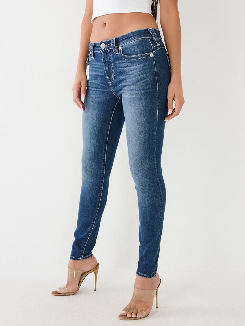 Jeans Skinny True Religion Jennie Mid-rise Diamond Valley | 09XNHFLZQ