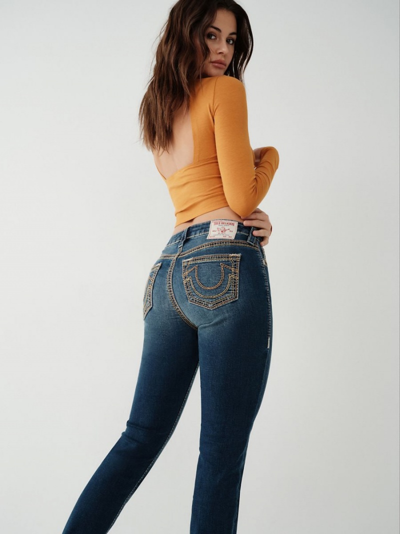 Jeans Skinny True Religion Jennie Super Q Curvy Mockingbird | 20ZVIJBFP