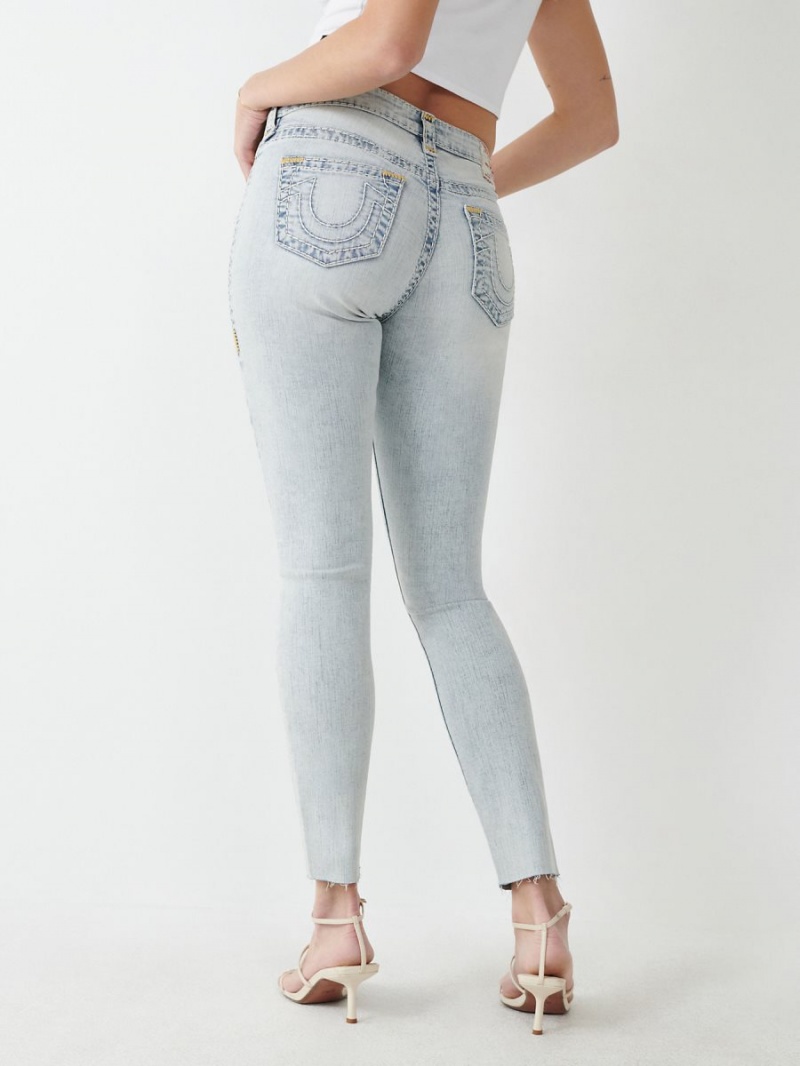 Jeans Skinny True Religion Jennie Super T Curvy CALM TIDES | 61VZDCBJU