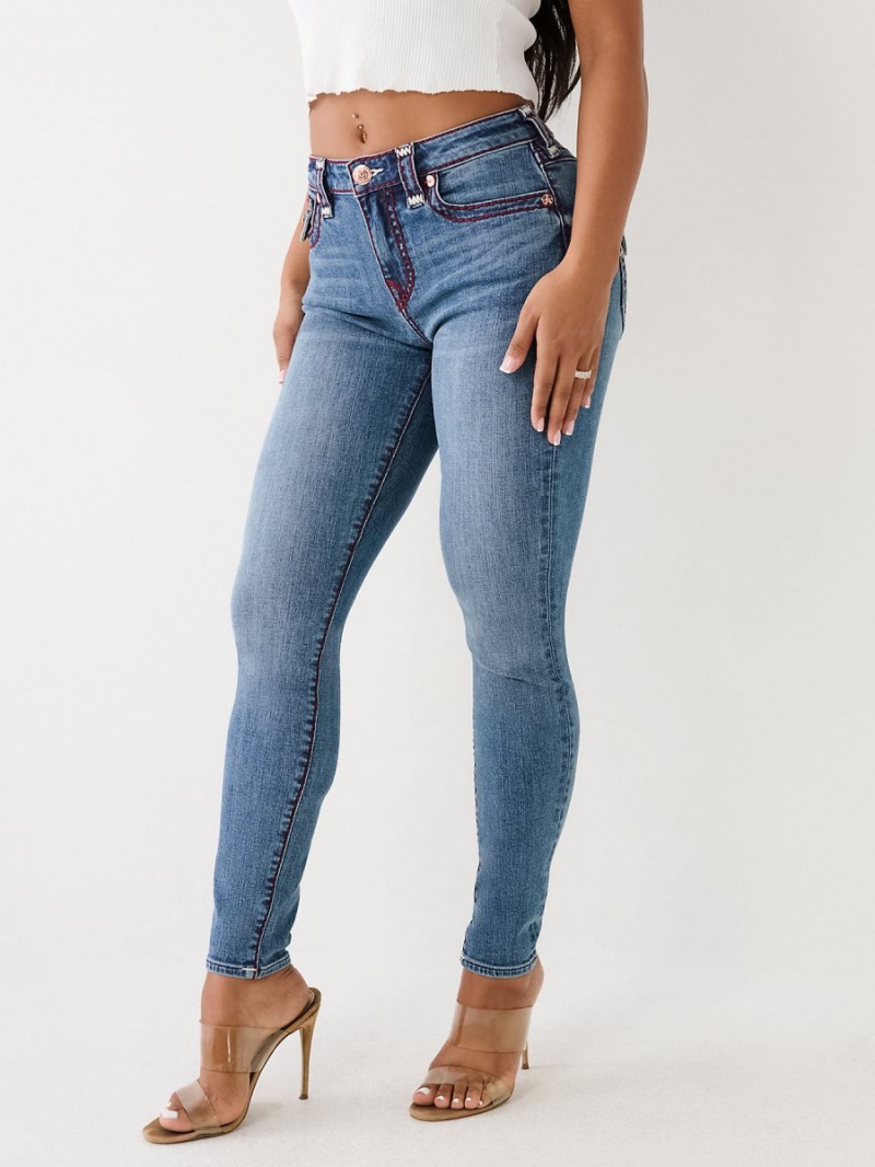 Jeans Skinny True Religion Jennie Super T Curvy Marbella | 79HGCXBEU