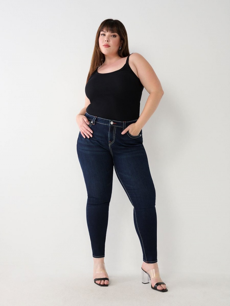 Jeans Skinny True Religion Plus Halle Big T Super Capri | 42DTBVFGO