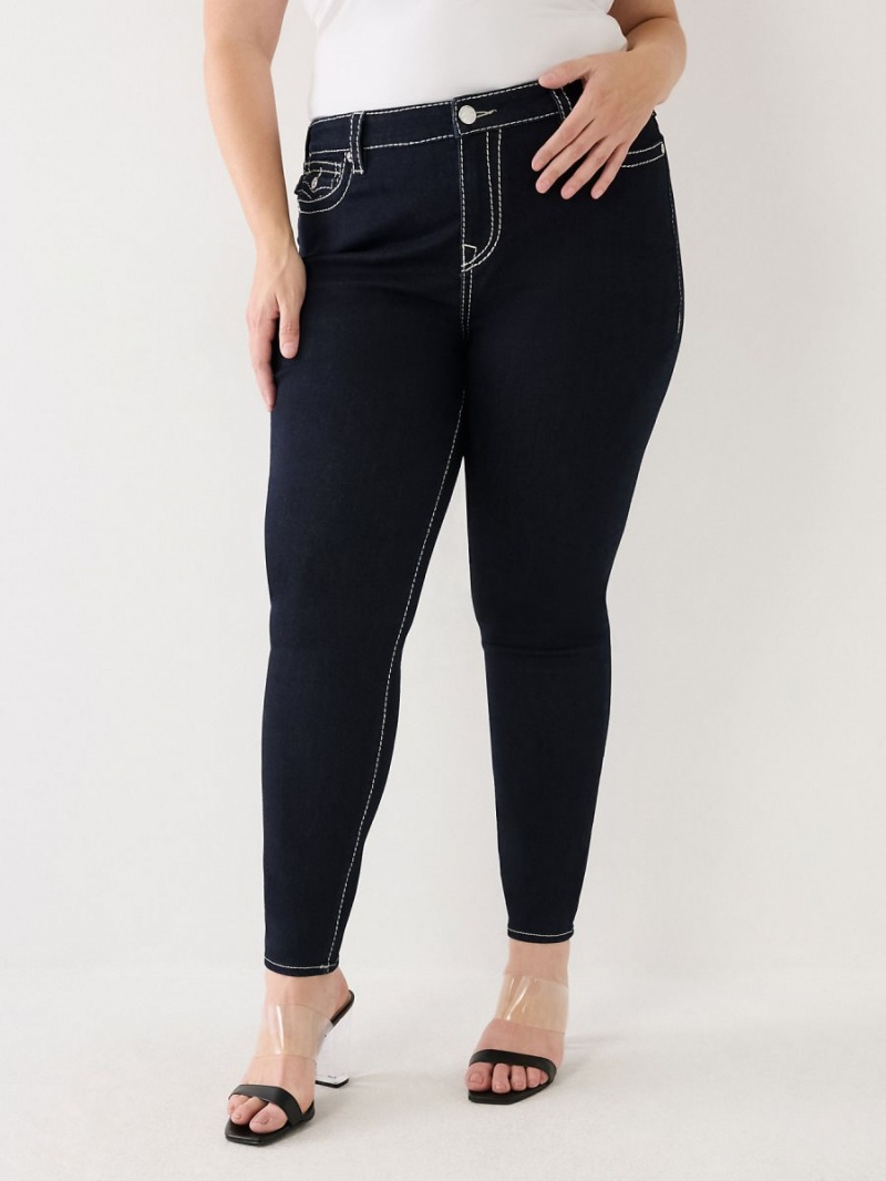 Jeans Skinny True Religion Plus Jennie Lurex Big T High Rise Curvy Body Rinse | 06SKBXMGR