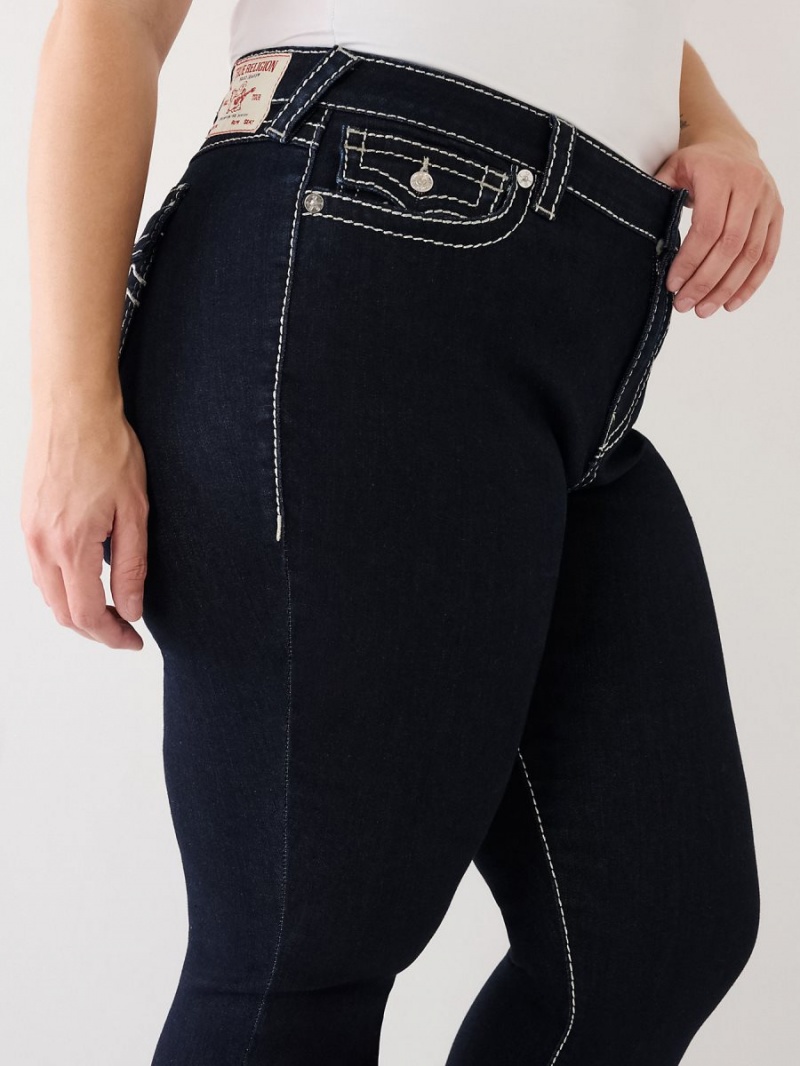 Jeans Skinny True Religion Plus Jennie Lurex Big T High Rise Curvy Body Rinse | 06SKBXMGR