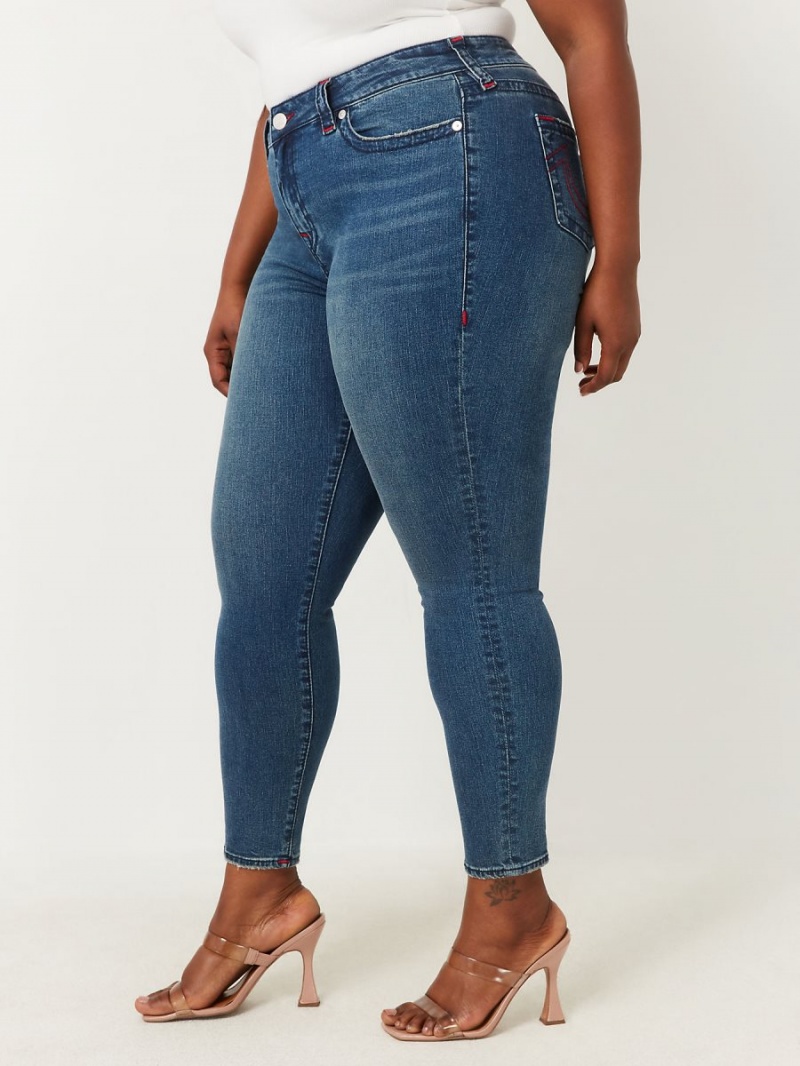 Jeans Skinny True Religion Plus Jennie Mid Rise Super IGLM | 60DXSBVKM