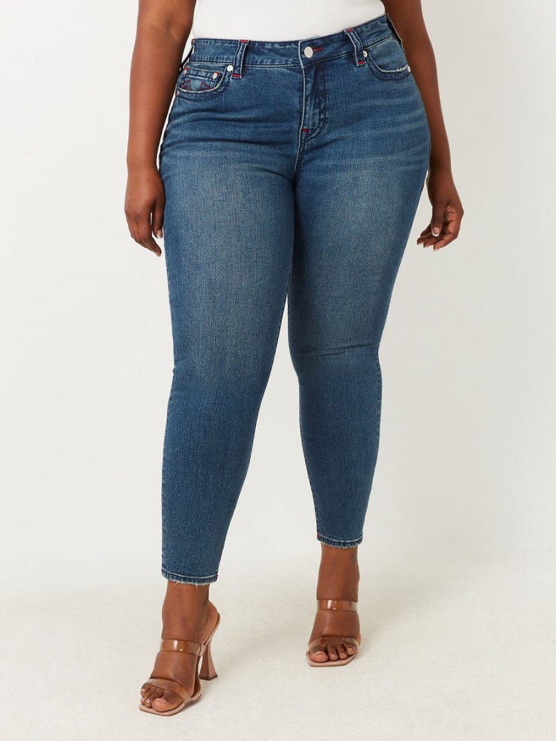 Jeans Skinny True Religion Plus Jennie Mid Rise Super IGLM | 60DXSBVKM