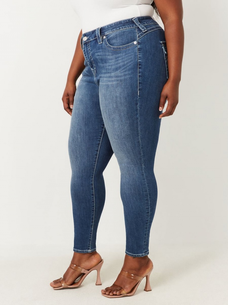 Jeans Skinny True Religion Plus Jennie Mid Rise Diamond Valley | 94LAWTYQX