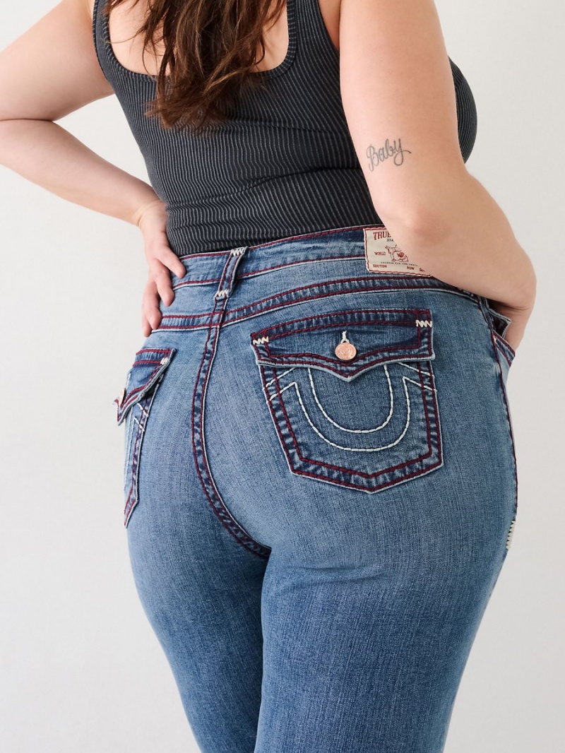 Jeans Skinny True Religion Plus Jennie Super T Curvy Marbella | 67GMEACWP