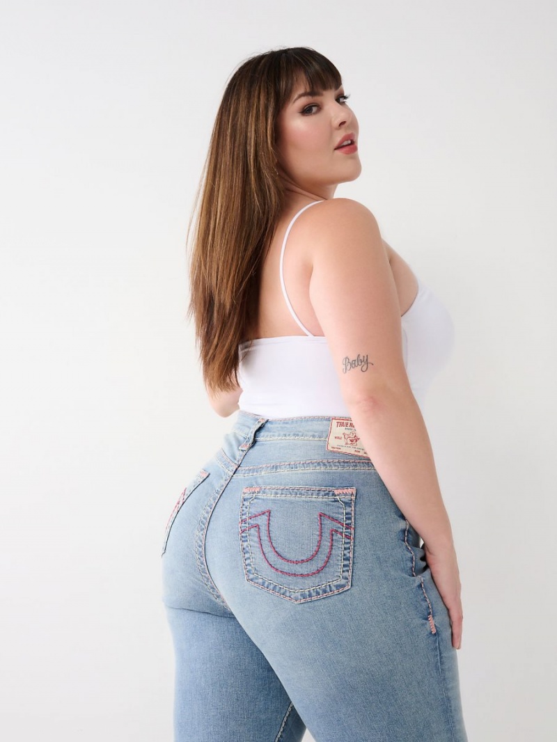 Jeans Skinny True Religion Plus Jennie Super T Curvy Malibu | 45VLPCEDW