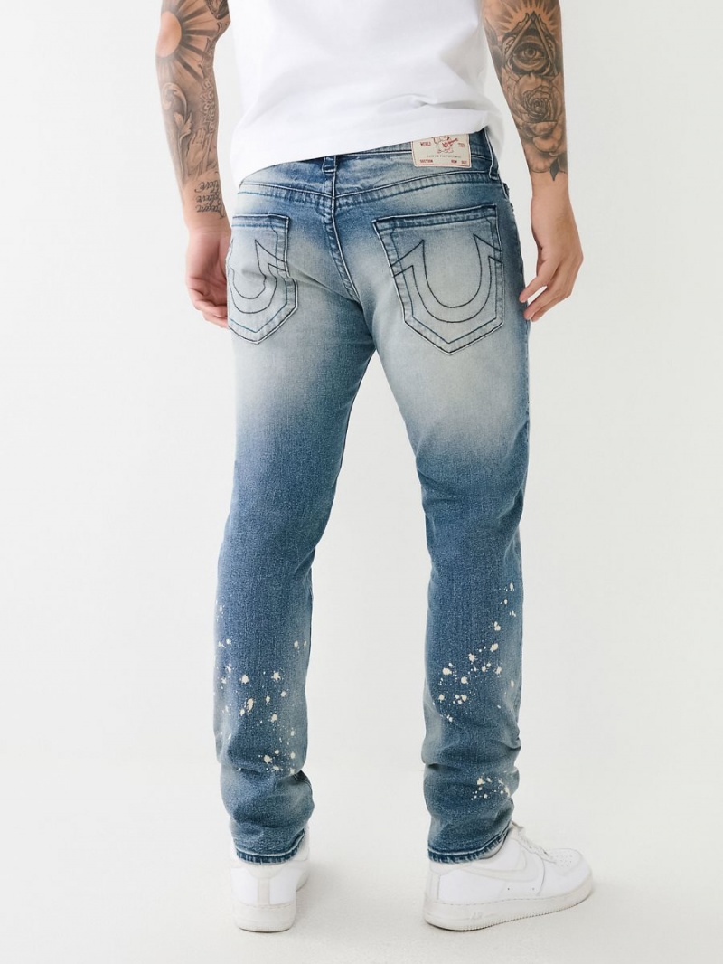 Jeans Skinny True Religion Rocco Azules | 84UPIJMSC