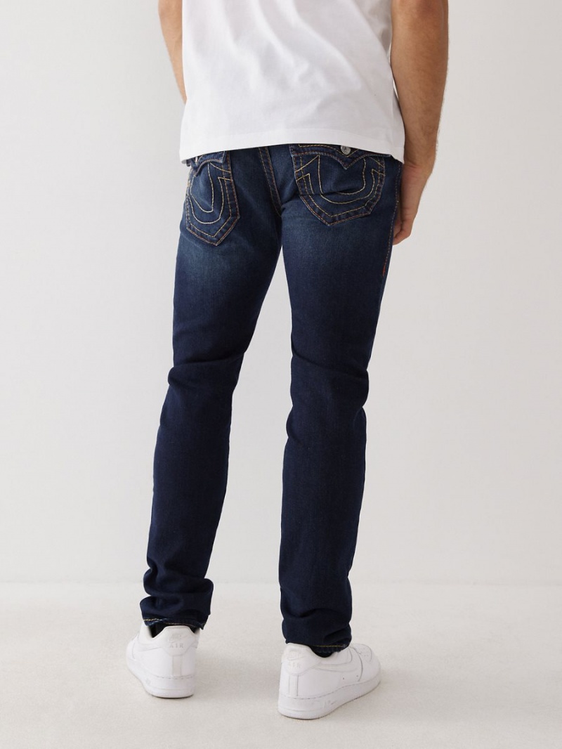 Jeans Skinny True Religion Rocco Big T Azules Oscuro | 61EXZQDUJ