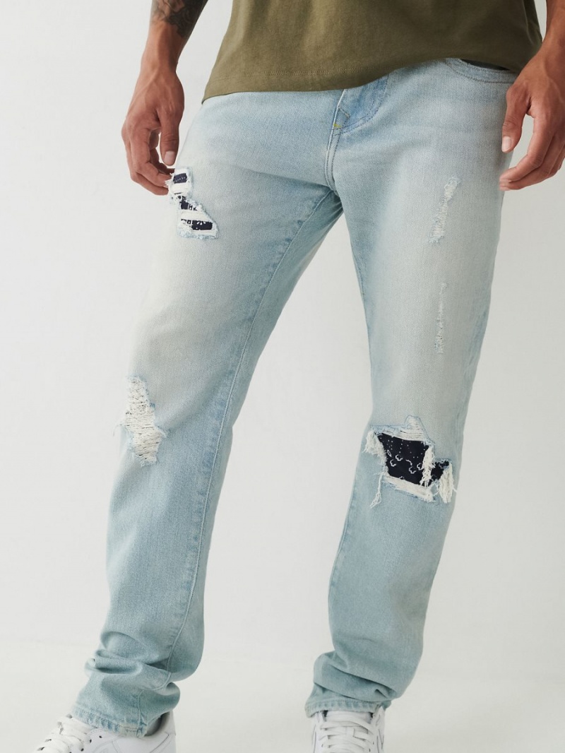 Jeans Skinny True Religion Rocco Big T Azules Claro | 41JMWFLER