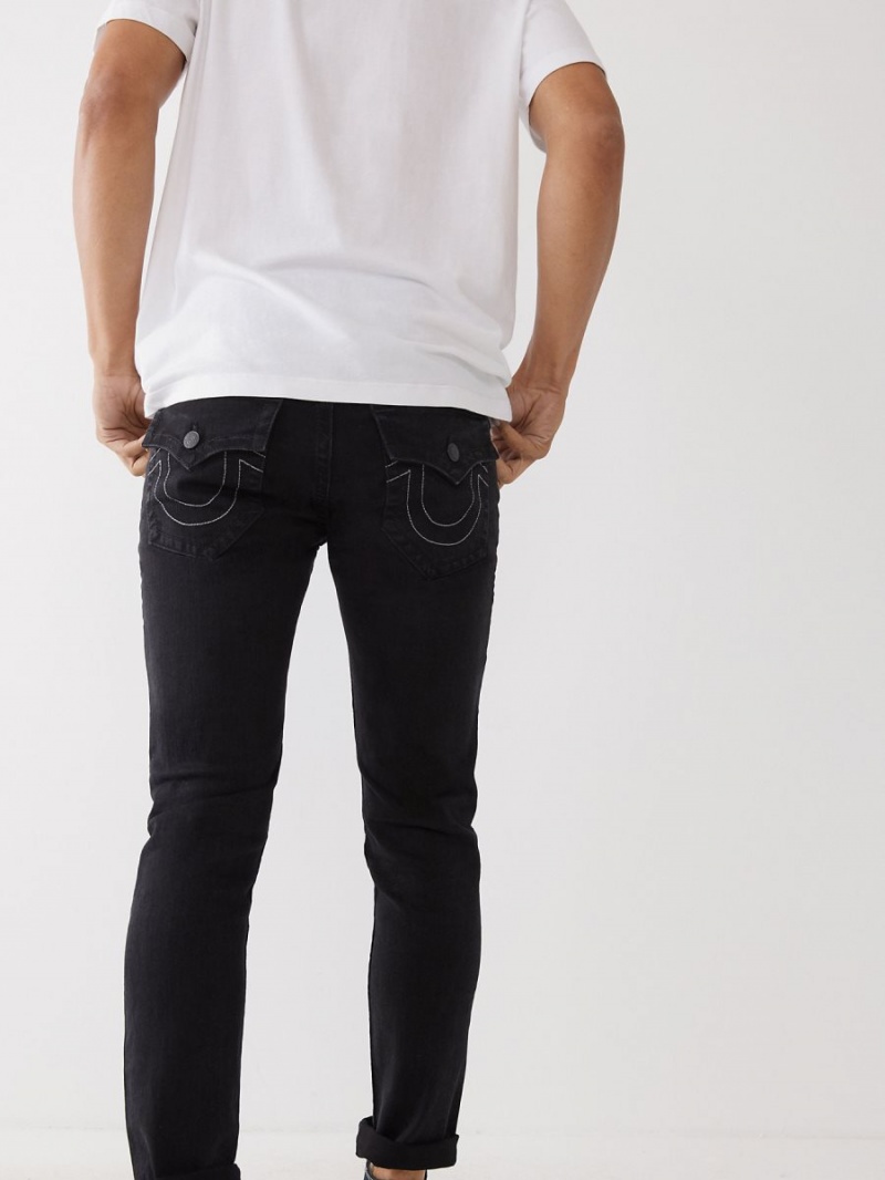 Jeans Skinny True Religion Rocco Negras | 36MARZHUW