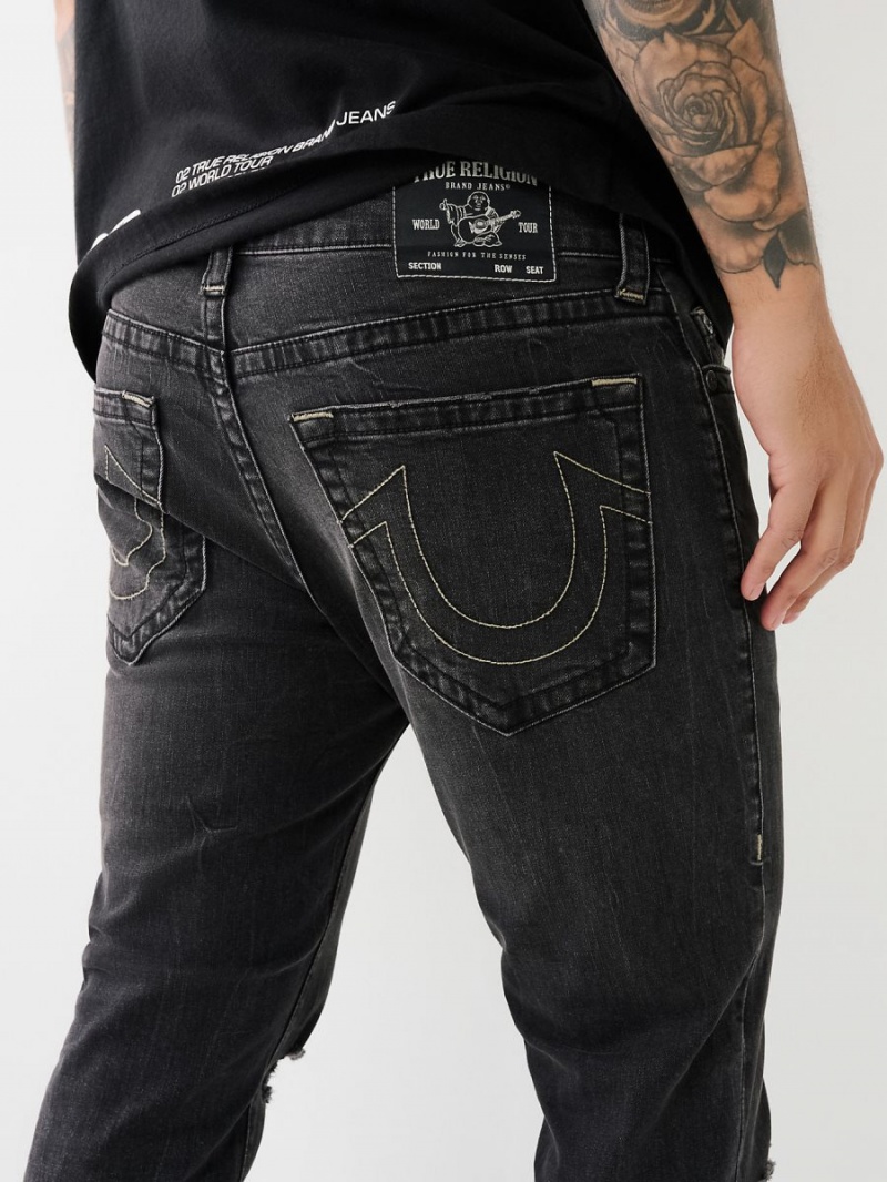 Jeans Skinny True Religion Rocco Negras Azules | 45ANWKPBJ