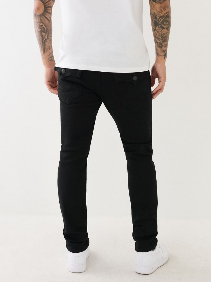 Jeans Skinny True Religion Rocco Negras | 39VUPYDGB