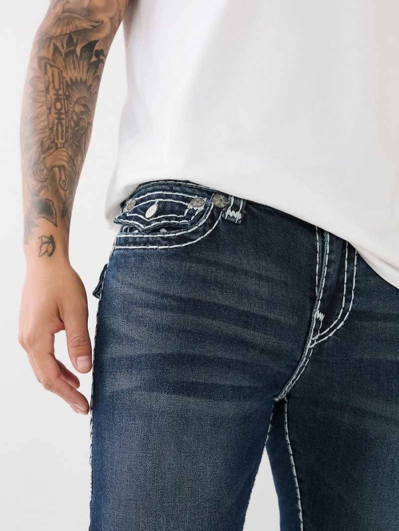 Jeans Skinny True Religion Rocco Stacked Super T Azules Oscuro | 95UHFZPVK