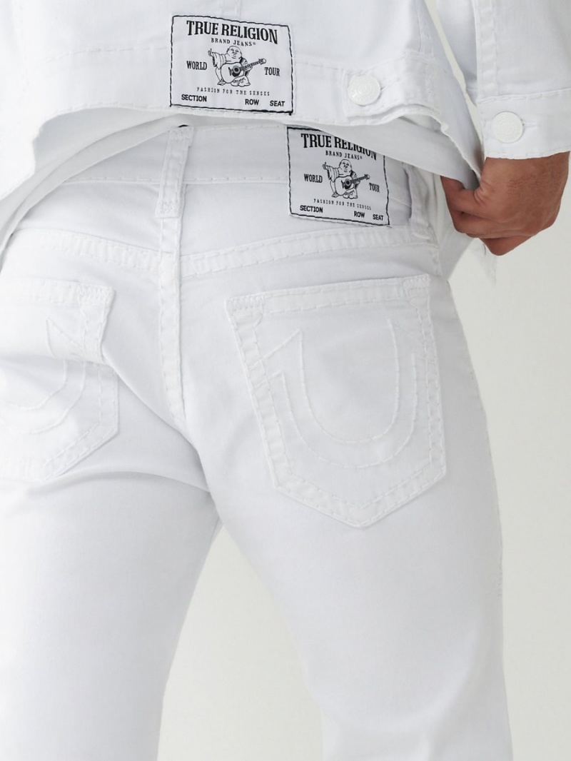 Jeans Skinny True Religion Rocco Super T Blancas | 58VUFGLCO