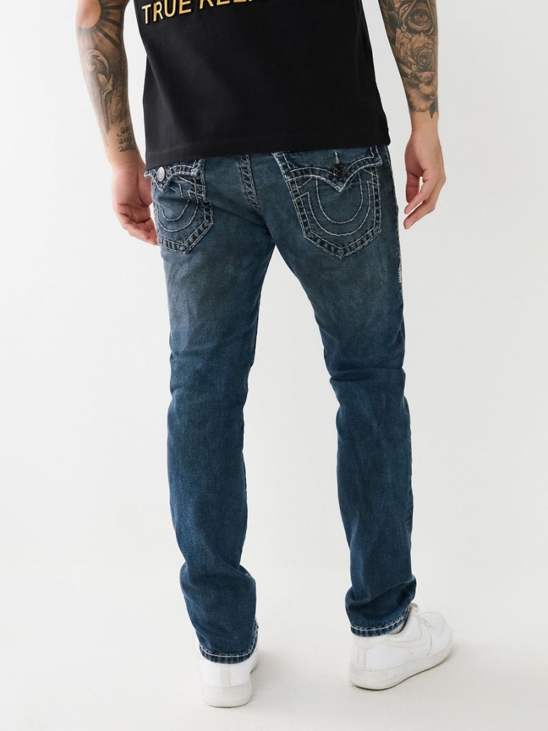 Jeans Skinny True Religion Rocco Super T Azules Oscuro | 21YVDMPKF