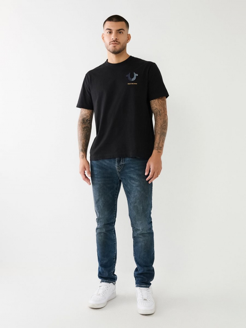 Jeans Skinny True Religion Rocco Super T Azules Oscuro | 21YVDMPKF