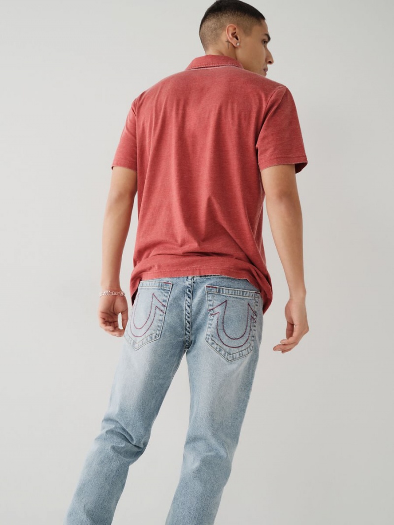 Jeans Skinny True Religion Rocco Verde Menta | 70UQZMWLS