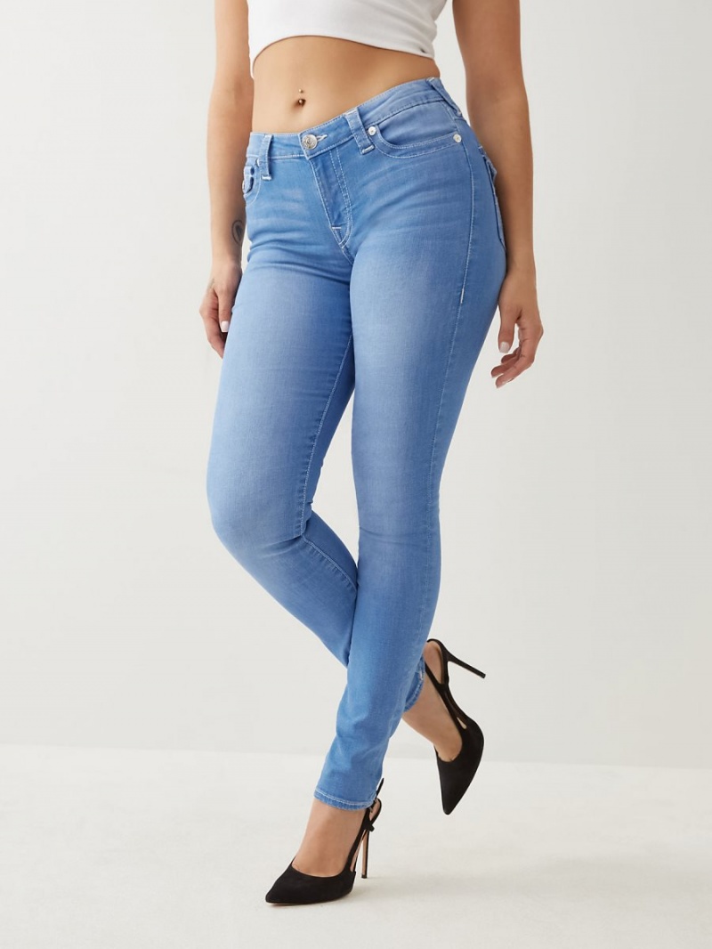 Jeans Skinny True Religion Stella Azules Claro | 47RNAZIYM