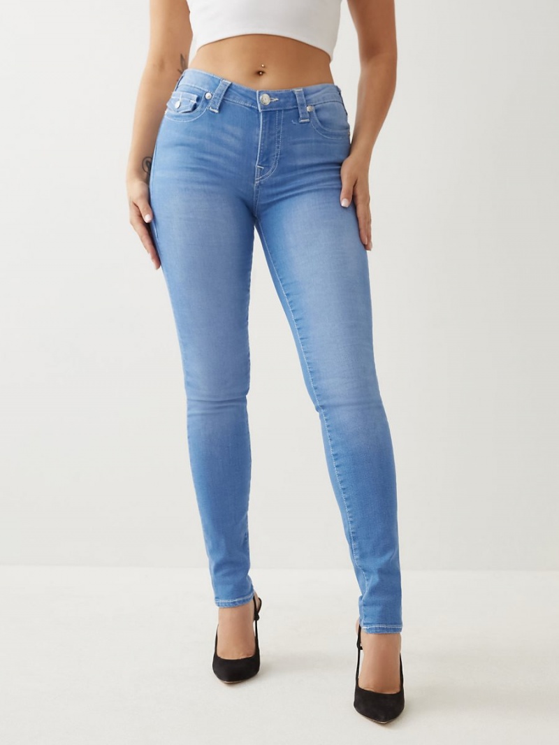 Jeans Skinny True Religion Stella Azules Claro | 47RNAZIYM