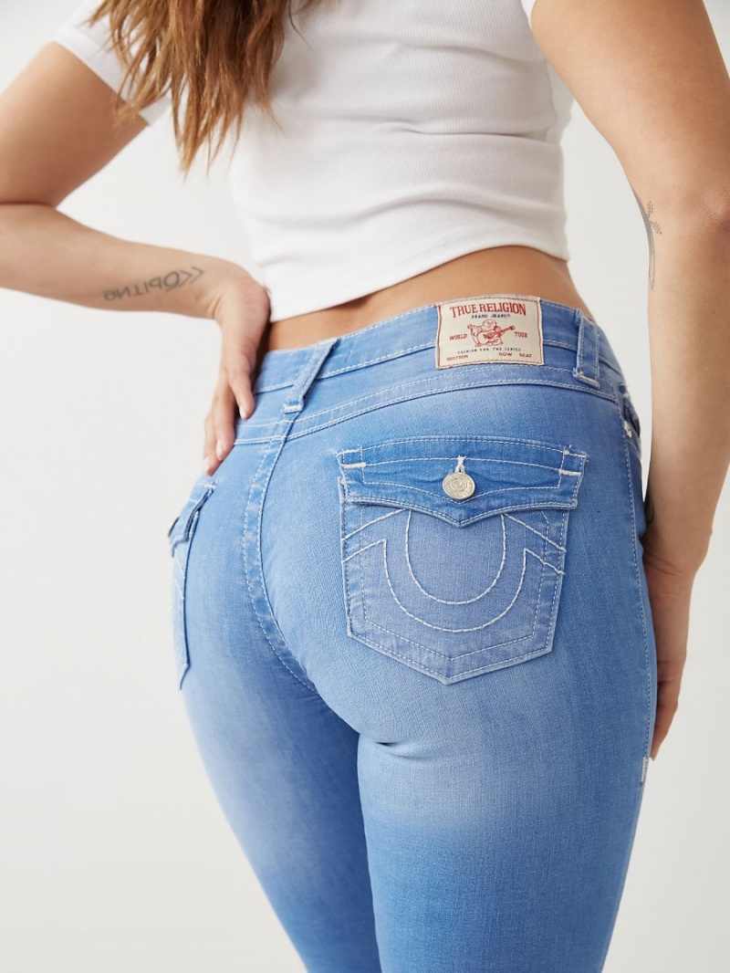 Jeans Skinny True Religion Stella Azules Claro | 47RNAZIYM