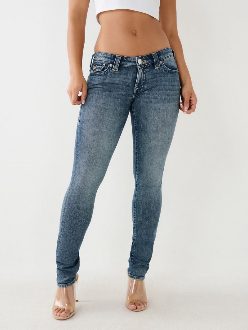 Jeans Skinny True Religion Stella Low Rise Flap Sun Blazed | 82UCFHIWL