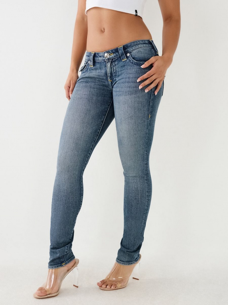 Jeans Skinny True Religion Stella Low Rise Flap Sun Blazed | 82UCFHIWL