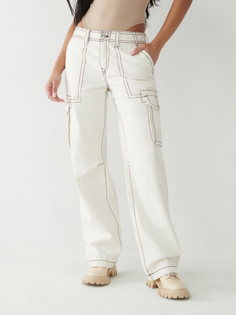 Pantalon True Religion Big T Blancas | 61KXJQTBH