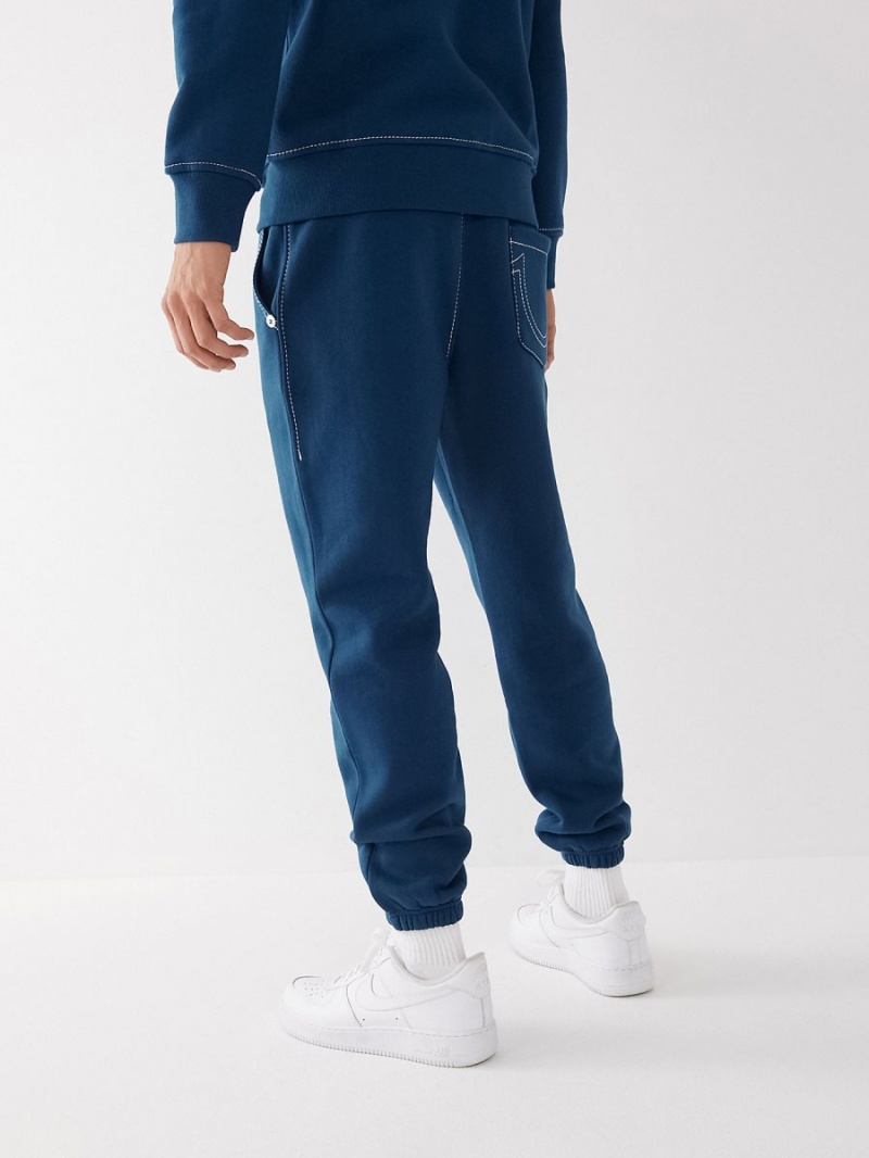 Pantalones Jogger True Religion Big T Logo Poseidon | 03KCSRFEJ