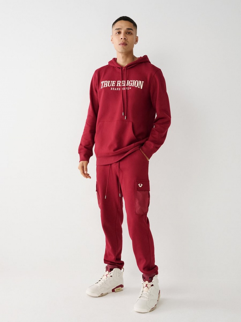 Pantalones Jogger True Religion Cargo Revolt Cranberry | 69TDEFVJZ