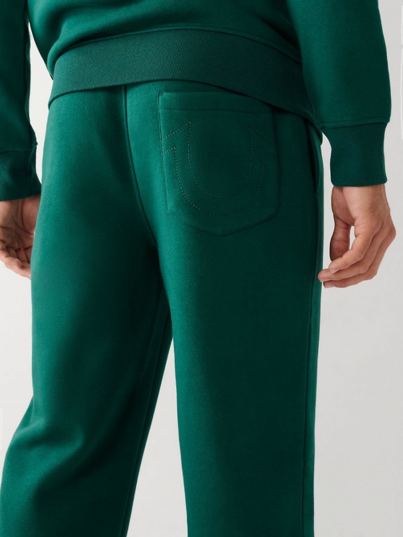 Pantalones Jogger True Religion Logo Verde | 19TJLGOBV