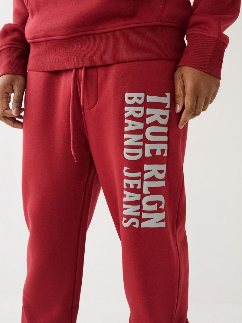 Pantalones Jogger True Religion Puff Trbj Rojas | 70VYTNERD