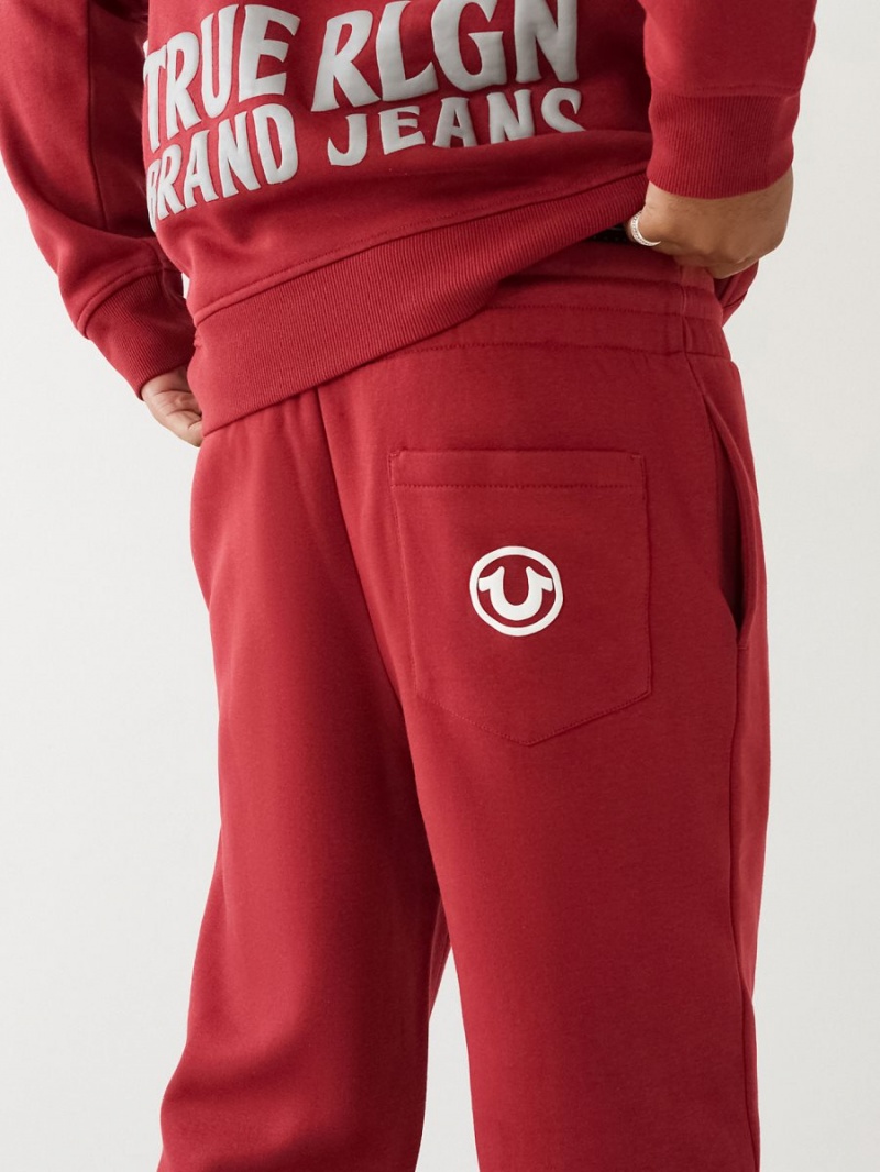 Pantalones Jogger True Religion Puff Trbj Rojas | 70VYTNERD