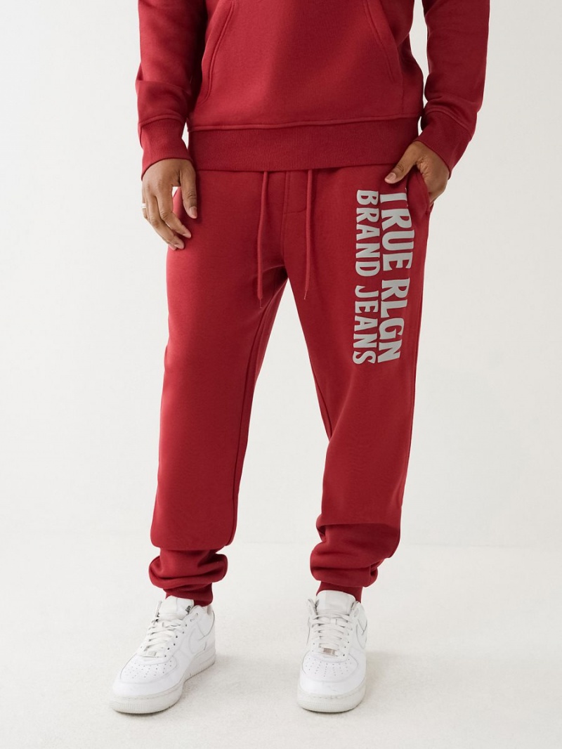 Pantalones Jogger True Religion Puff Trbj Rojas | 70VYTNERD