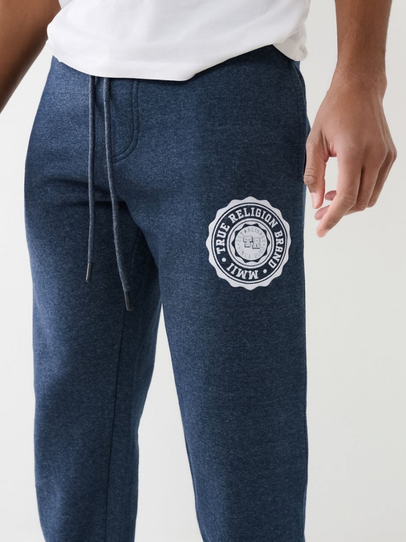 Pantalones Jogger True Religion Stamp Drawstring Gris | 74OEWFDTK