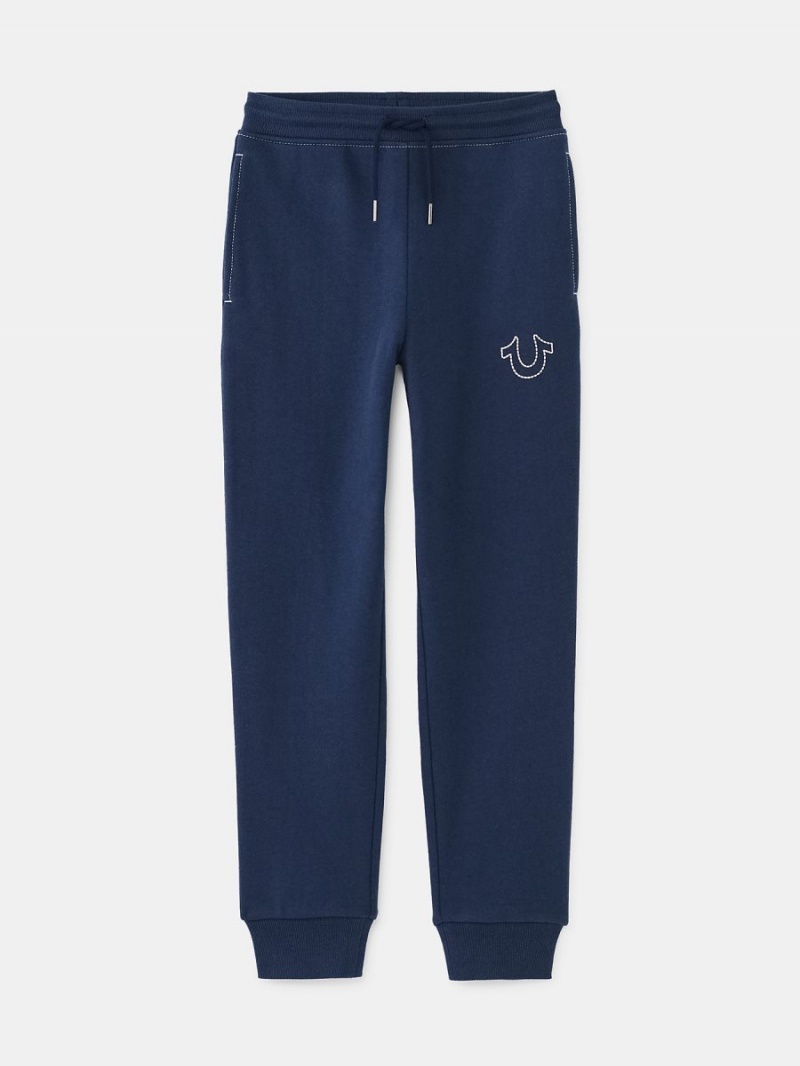 Pantalones True Religion Niño Stitch Navy/Sapphire | 26QVHKSBP