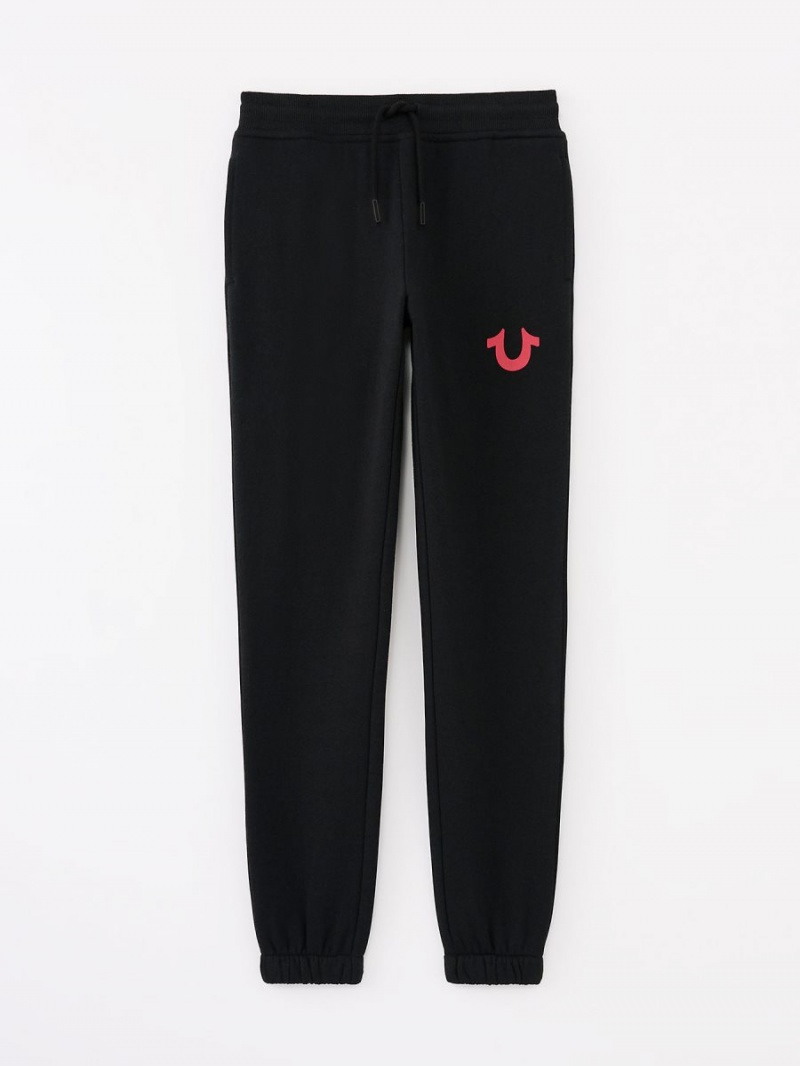 Pantalones True Religion Niña Logo Negras | 13LZWGUEP