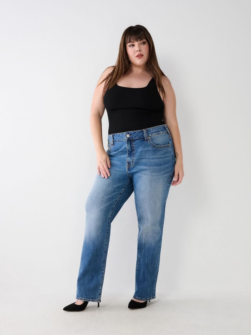 Relaxed Jeans True Religion Plus Ricki GHOST WAVE | 97WHKYFEN