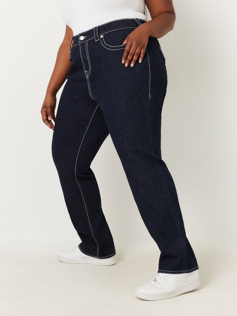 Relaxed Jeans True Religion Plus Ricki Lurex Big T Body Rinse | 10DWALRCX