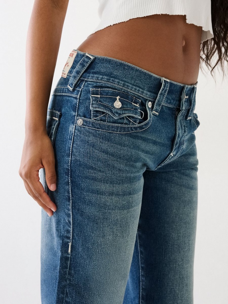 Relaxed Jeans True Religion Ricki Azules Oscuro | 17FUGSIYP