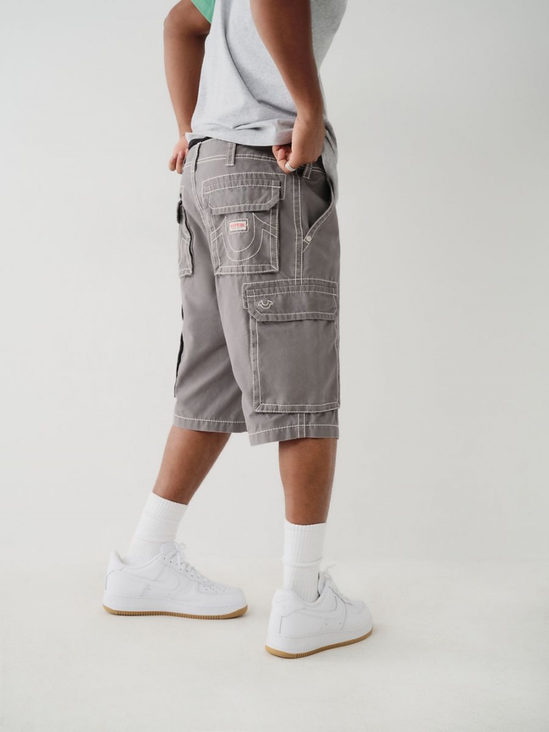 Short True Religion Big T Cargo Granite | 89GFTLCRU