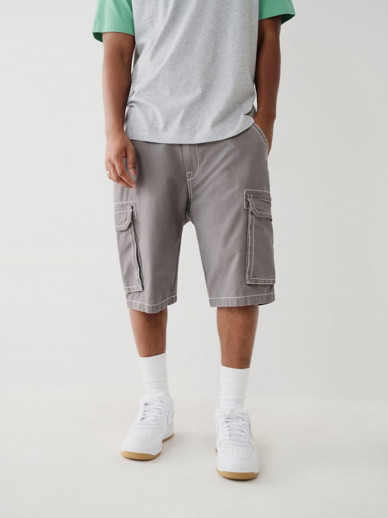 Short True Religion Big T Cargo Granite | 89GFTLCRU