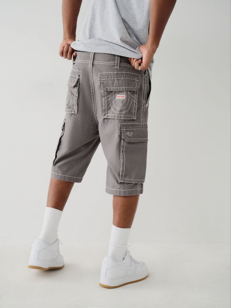 Short True Religion Big T Cargo Granite | 89GFTLCRU