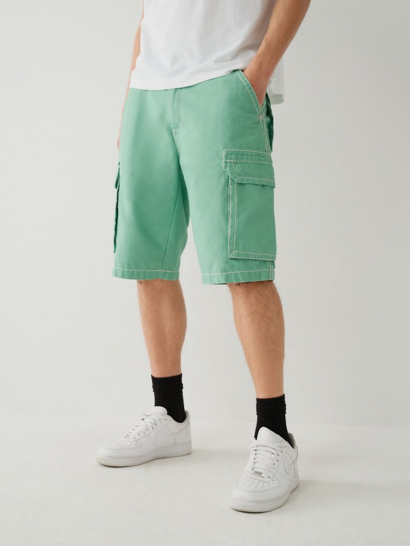 Short True Religion Big T Cargo Verde | 19TKGLWNQ