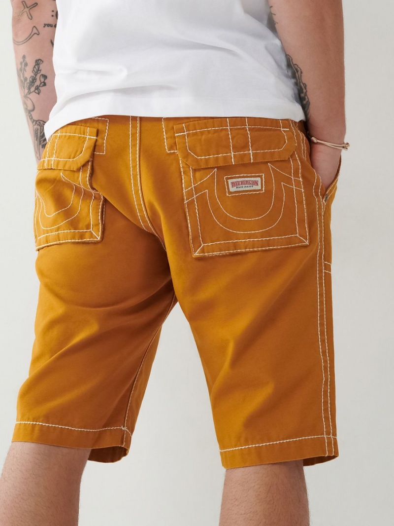 Short True Religion Big T Pocket Blancas | 82UZFHYNW