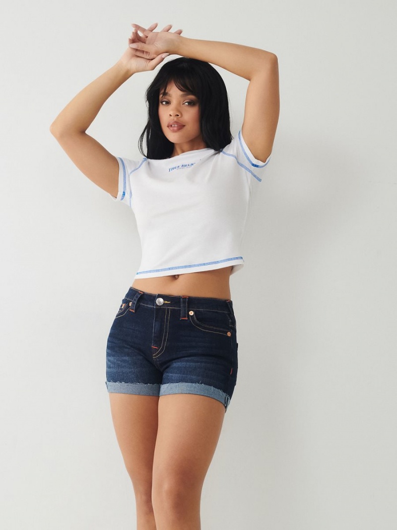 Short True Religion Jennie Curvy Sierra Moon | 12MFEJOQS