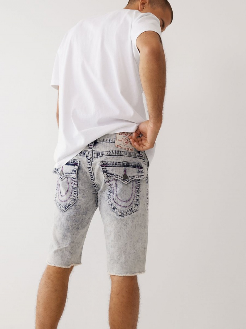 Short True Religion Ricky Big T Stitch Directo Denim | 63SCPOUYL