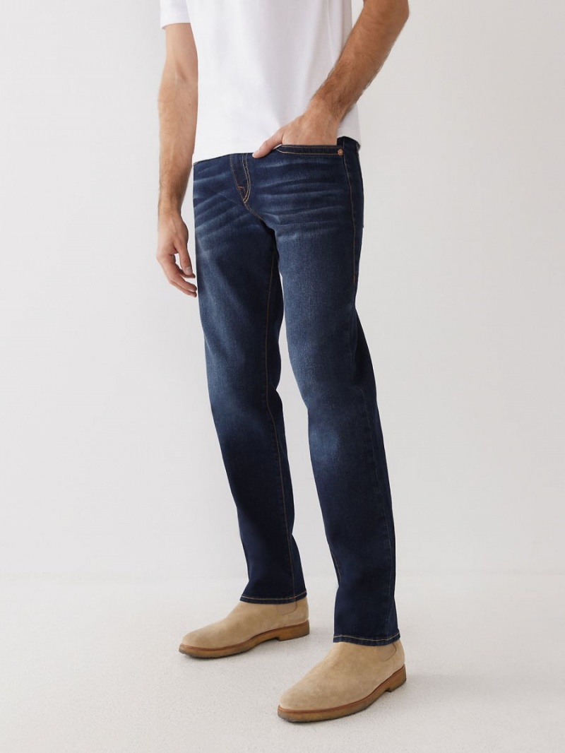 Slim Jeans True Religion Geno Azules Oscuro | 01GSCWRXQ